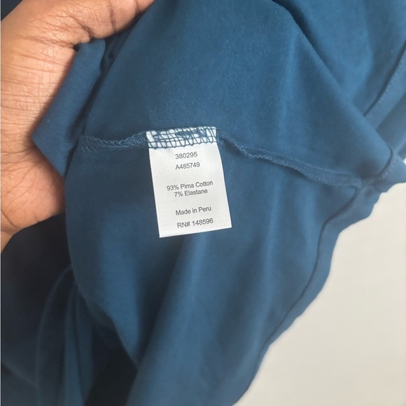 Universal Standard Tee Shirt Women’s 2X Boxy Relaxed Fit Blue Loungewear Casual - Picture 6 of 7